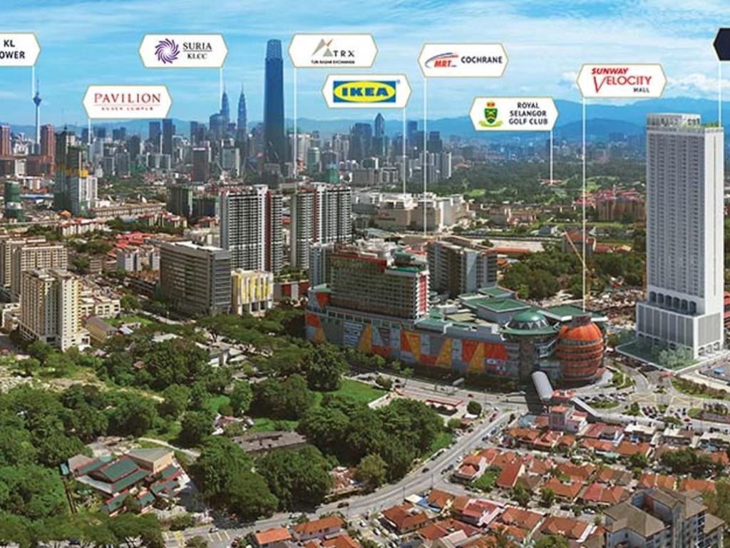 Una Residences, Sunway Velocity By Five Senses Kuala Lumpur Bagian luar foto